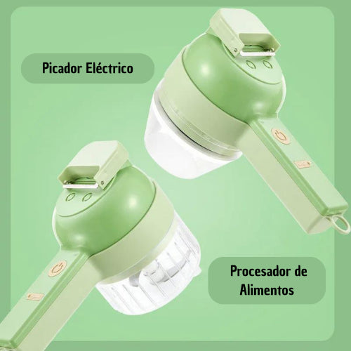 EasyChop™: Picatodo Eléctrico 4 en 1