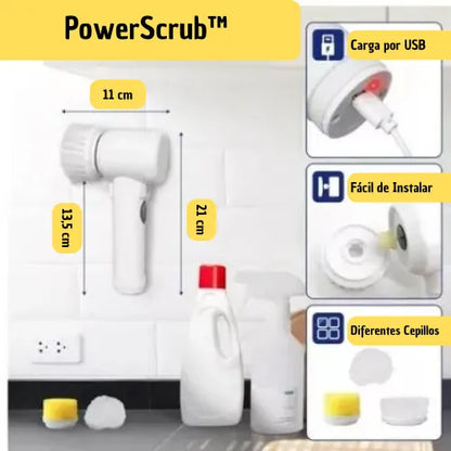 PowerScrub™: Cepillo Eléctrico para tu Cocina.